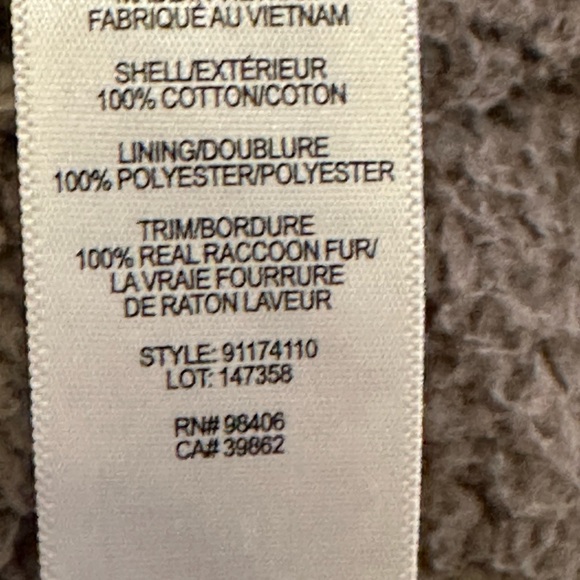 THEORY Cute Winter Vest w/ Hood, New, Army Green, Fur Hood Liner Option, Small - Picture 10 of 15